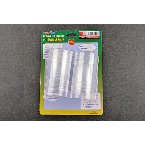 Lege kunststof bakjes 42 ml 10 stuks Lege kunststof bakjes 42 ml 10 stuks