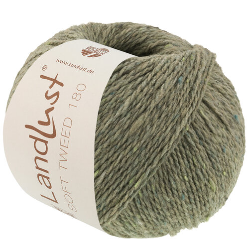Lana Grossa Lana Grossa Landlust Soft Tweed 180 Saliegroen 135 Lana Grossa Lana Grossa Landlust Soft Tweed 180 Saliegroen 135