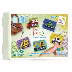 PixelHobby Pixel Sleutelhanger Box Voertuigen