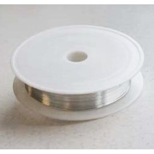 Hobby & Crafting Fun Verzilverd koperdraad 0,8 mm x 3 meter Hobby & Crafting Fun Verzilverd koperdraad 0,8 mm x 3 meter