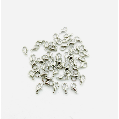 Hobby & Crafting Fun Karabijnsluiting 10 mm Zilver Hobby & Crafting Fun Karabijnsluiting 10 mm Zilver