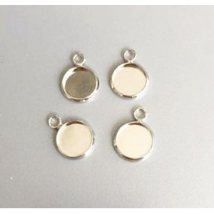 Hobby & Crafting Fun Hanger met 1 oog rond 10 mm 4 stuks voor epoxy