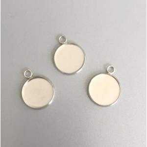 Hobby & Crafting Fun Hanger met 1 oog rond 14 mm 3 stuks voor epoxy