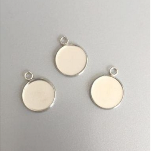 Hobby & Crafting Fun Hanger met 1 oog rond 14 mm 3 stuks voor epoxy Hobby & Crafting Fun Hanger met 1 oog rond 14 mm 3 stuks voor epoxy