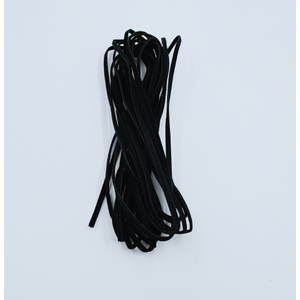 Hobby & Crafting Fun Kunstleer koord vierkant zwart 3 mm x 5 meter