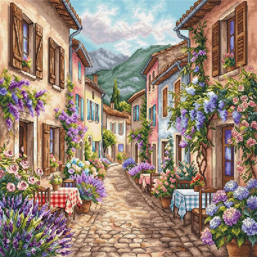 AVA Stitch Ava Stitch borduurpakket A Stroll Through Provence