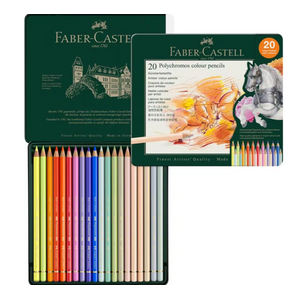 Faber Castell Faber Castell kleurpotlood Polychromos blik 20 stuks