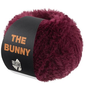 Lana Grossa Lana Grossa The Bunny 0019 Donkerrood Lana Grossa Lana Grossa The Bunny 0019 Donkerrood