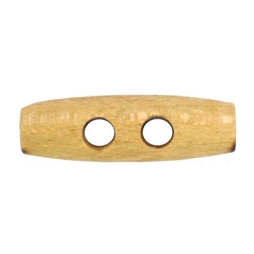 Houten Houtje touwtje knopen 40 mm 2 gaats