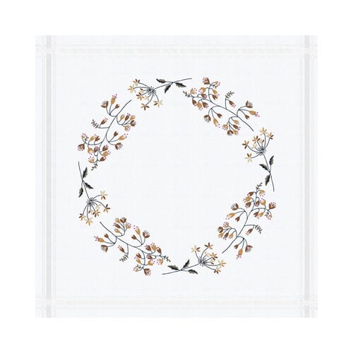 Permin Permin tafelloper Spring 80 x 80 cm 27-8832 Permin Permin tafelloper Spring 80 x 80 cm 27-8832