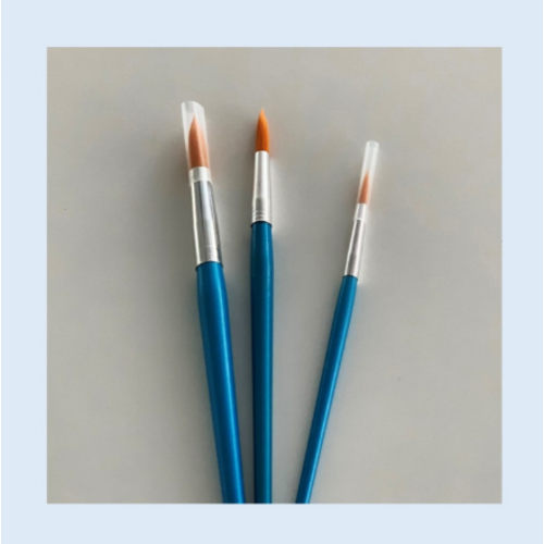Hobby & Crafting Fun Penselenset 3 stuks rond synthetisch Hobby & Crafting Fun Penselenset 3 stuks rond synthetisch