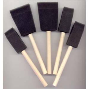 Hobby & Crafting Fun Foamkwasten set 5 stuks Hobby & Crafting Fun Foamkwasten set 5 stuks