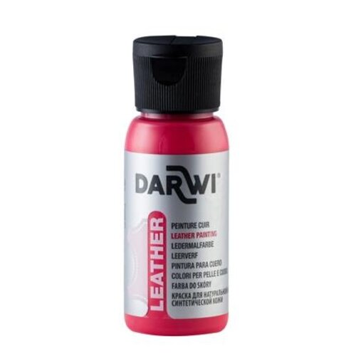 Darwi Darwi Leerverf Vermiljoen 50 ml Darwi Darwi Leerverf Vermiljoen 50 ml
