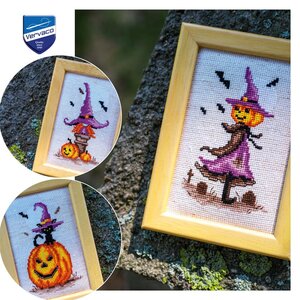 Vervaco Vervaco Miniatuur Halloween set van 3