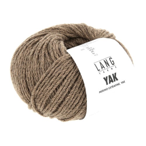 Lang Yarns Lang Yarns Yak 0038 Hazelnootbruin Lang Yarns Lang Yarns Yak 0038 Hazelnootbruin