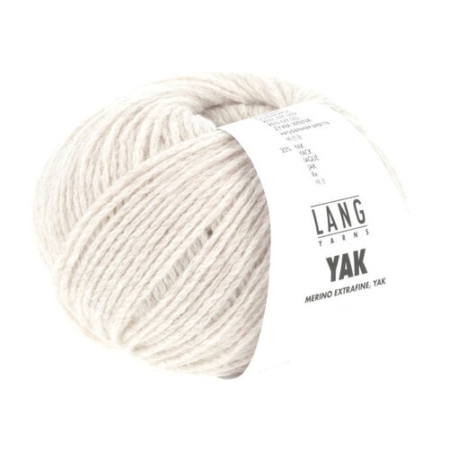 Lang Yarns Lang Yarns Yak 0094 Offwhite Lang Yarns Lang Yarns Yak 0094 Offwhite