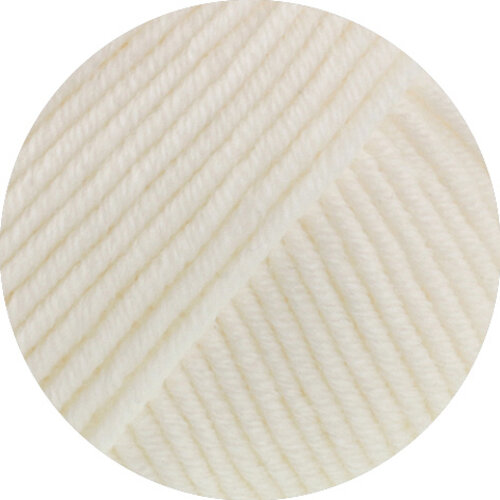 Lana Grossa Lana Grossa Merino Piú 0024 Wit Lana Grossa Lana Grossa Merino Piú 0024 Wit