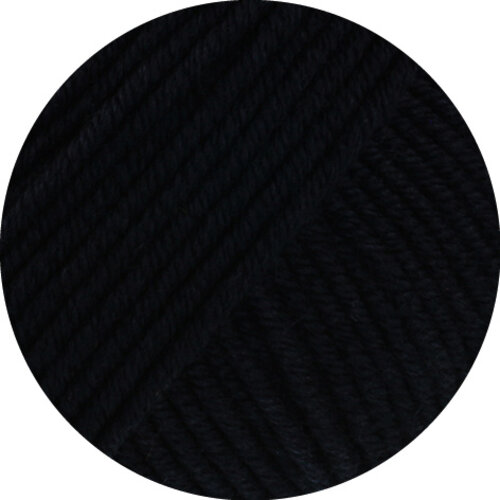 Lana Grossa Lana Grossa Merino Piú 0019 Zwart Lana Grossa Lana Grossa Merino Piú 0019 Zwart