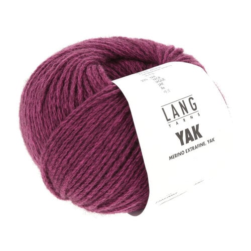 Lang Yarns Lang Yarns Yak 0065 Framboos Melange Lang Yarns Lang Yarns Yak 0065 Framboos Melange