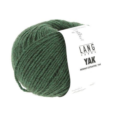 Lang Yarns Lang Yarns Yak 0017 Donkergroen Melange