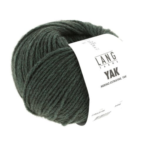 Lang Yarns Lang Yarns Yak 0199 Legergroen Melange