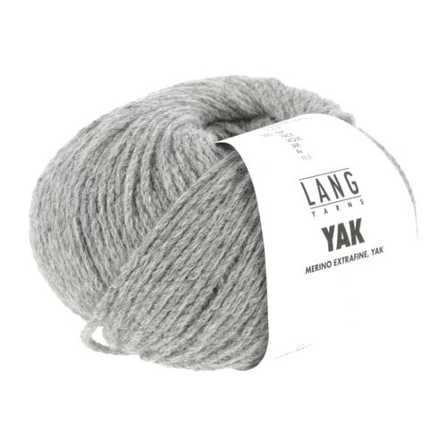 Lang Yarns Lang Yarns Yak 0003 Lichtgrijs Melange