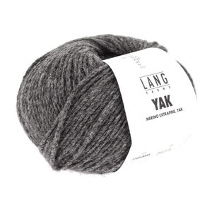 Lang Yarns Lang Yarns Yak 0005 Donkergrijs Melange Lang Yarns Lang Yarns Yak 0005 Donkergrijs Melange