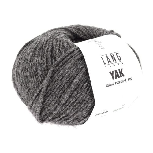 Lang Yarns Lang Yarns Yak 0005 Donkergrijs Melange Lang Yarns Lang Yarns Yak 0005 Donkergrijs Melange