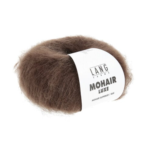 Lang Yarns Lang Yarns Mohair Luxe nr 0267 Chocoladebruin