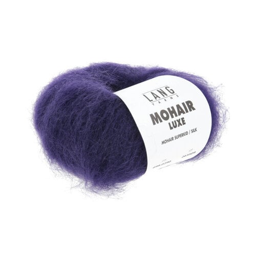 Lang Yarns Lang Yarns Mohair Luxe nr 0290 Paarsviolet