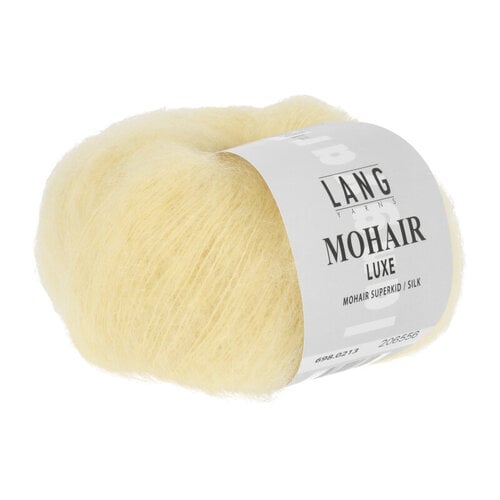 Lang Yarns Lang Yarns Mohair Luxe nr 0213 Zonnegeel