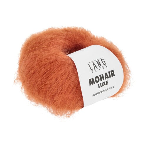 Lang Yarns Lang Yarns Mohair Luxe nr 0159 Pompoen Lang Yarns Lang Yarns Mohair Luxe nr 0159 Pompoen