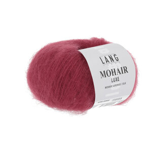 Lang Yarns Lang Yarns Mohair Luxe nr 0060 Rood Lang Yarns Lang Yarns Mohair Luxe nr 0060 Rood
