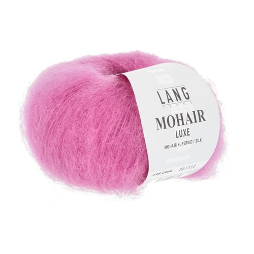 Lang Yarns Lang Yarns Mohair Luxe nr 0066 Fuchsia Lang Yarns Lang Yarns Mohair Luxe nr 0066 Fuchsia