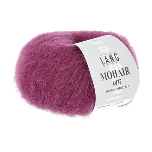 Lang Yarns Lang Yarns Mohair Luxe nr 0146 Cyclaam Lang Yarns Lang Yarns Mohair Luxe nr 0146 Cyclaam