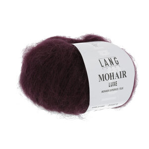 Lang Yarns Lang Yarns Mohair Luxe nr 0180 Aubergine Lang Yarns Lang Yarns Mohair Luxe nr 0180 Aubergine