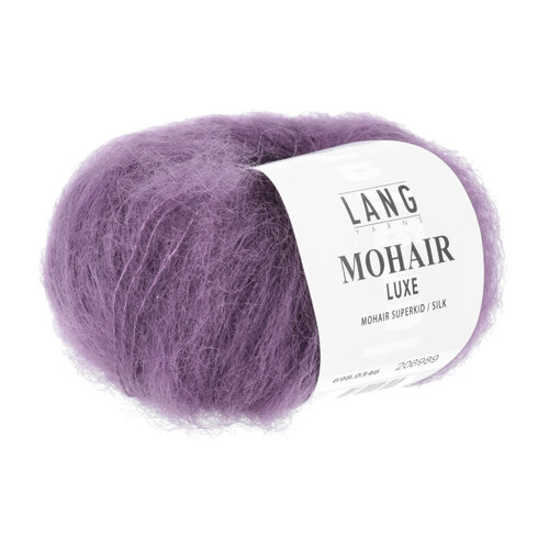 Lang Yarns Lang Yarns Mohair Luxe nr 0346 Violetmiddel Lang Yarns Lang Yarns Mohair Luxe nr 0346 Violetmiddel