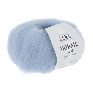 Lang Yarns Lang Yarns Mohair Luxe nr 0020 Azuurblauw