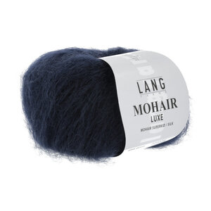 Lang Yarns Lang Yarns Mohair Luxe nr 0025 Navyblue