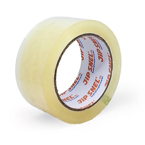 Verpakkingstape 48 mm x 66 meter low noise transparant Verpakkingstape 48 mm x 66 meter low noise transparant