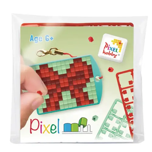 PixelHobby Pixelhobby Sleutelhanger Kerststrik 23158
