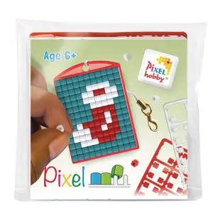 PixelHobby Pixelhobby Sleutelhanger Kerstsok 23168
