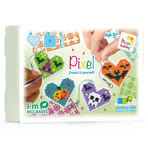 PixelHobby Pixel Sleutelhanger Box Halloween PixelHobby Pixel Sleutelhanger Box Halloween