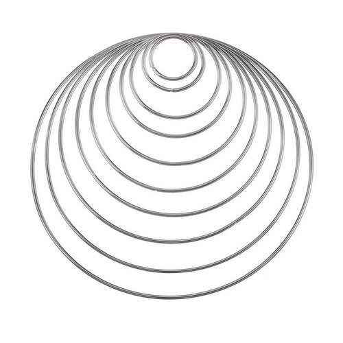 Metalen ringen 17 cm Metalen ringen 17 cm