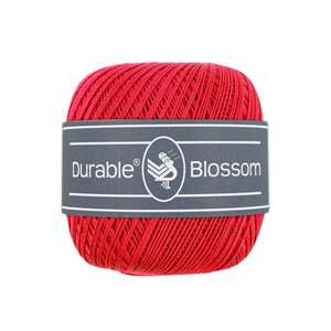 Durable Durable Blossom brei- en haakgaren Rood 316 Durable Durable Blossom brei- en haakgaren Rood 316