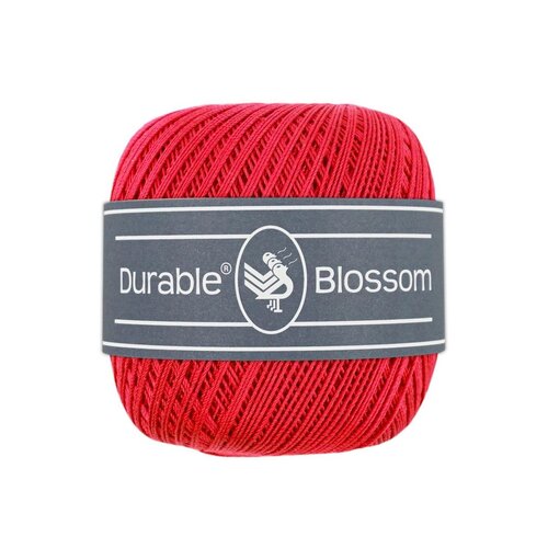 Durable Durable Blossom brei- en haakgaren Rood 316 Durable Durable Blossom brei- en haakgaren Rood 316