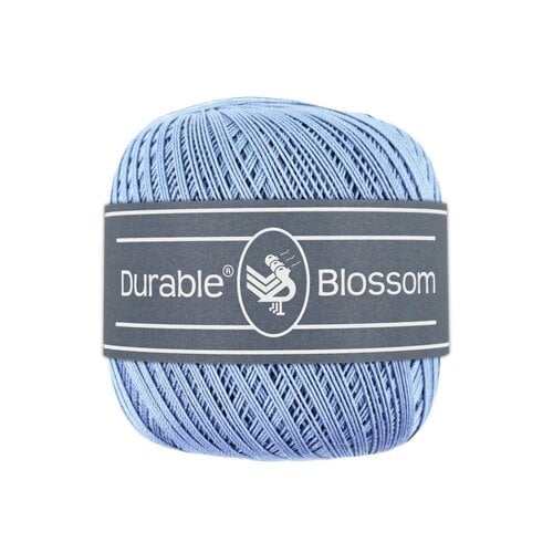 Durable Durable Blossom brei- en haakgaren Blauw 319 Durable Durable Blossom brei- en haakgaren Blauw 319