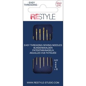 Restyle Blindennaald maat 4-6-8 6 stuks Restyle Blindennaald maat 4-6-8 6 stuks