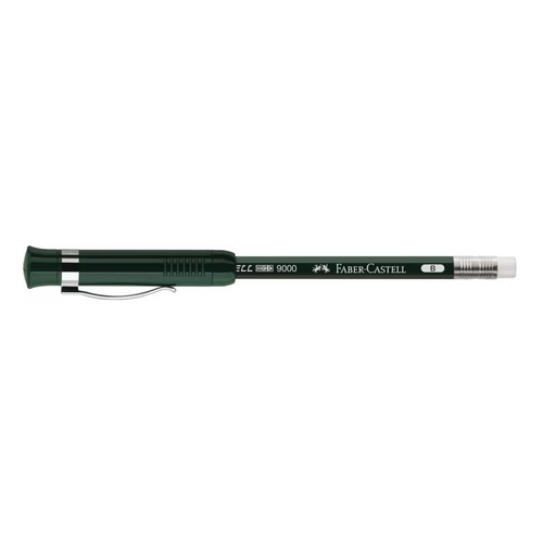 Faber Castell Faber Castell Potlood 9000 B Perfect Pencil met gum en puntenslijper