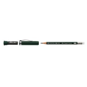 Faber Castell Faber Castell Potlood 9000 B Perfect Pencil met gum en puntenslijper Faber Castell Faber Castell Potlood 9000 B Perfect Pencil met gum en puntenslijper